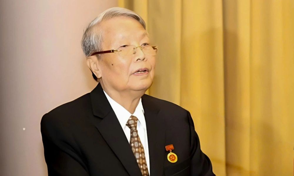 Nguyên Chủ tịch nước Trần Đức Lương. Ảnh TTXVN