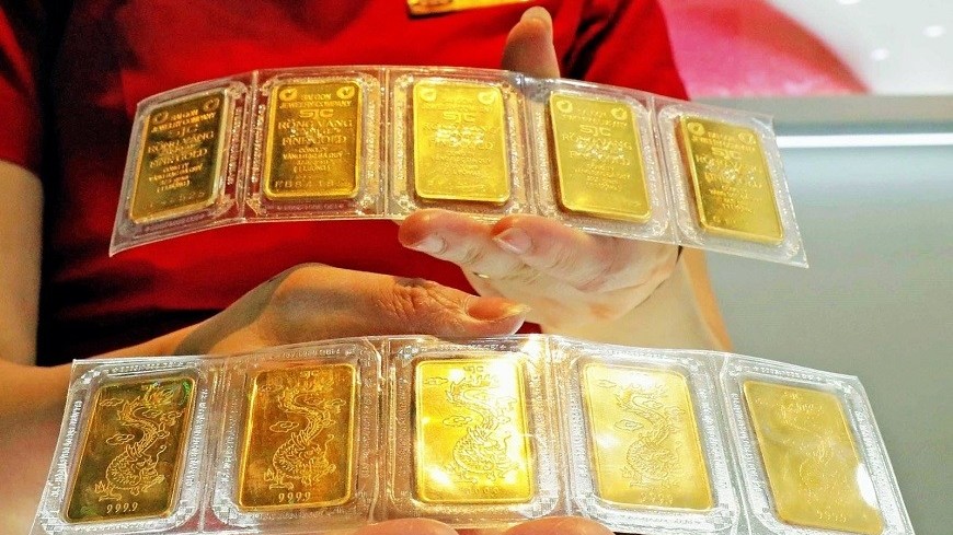 Giá vàng SJC tiếp tục tăng, chênh lệch với thế giới còn 12 triệu đồng/lượng