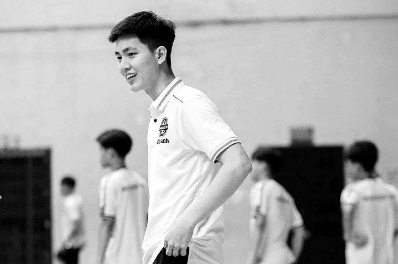Trần Đặng Thiện trong màu áo CLB Phú Đức Trí.