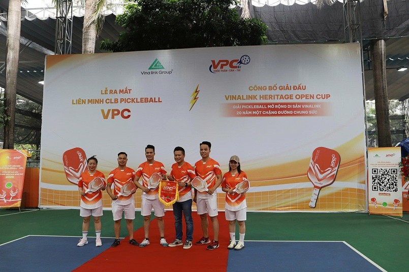 Ra mắt Liên minh CLB Pickleball VPC và giải đấu Vinalink Heritage Open Cup 2025
