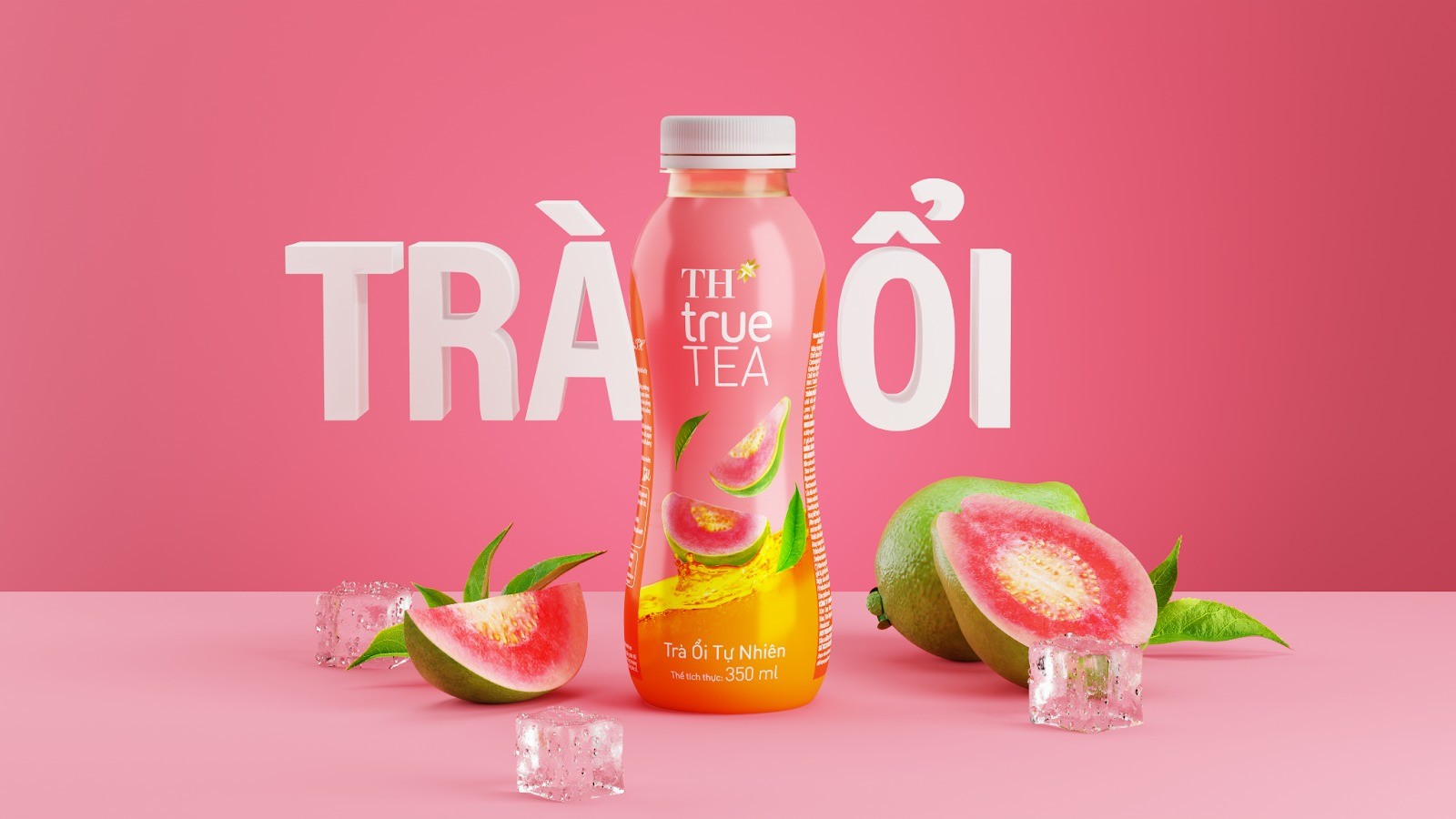 Tập đoàn TH tung bộ đôi trà trái cây tự nhiên TH true TEA mới: Trà Ổi và Trà Tắc