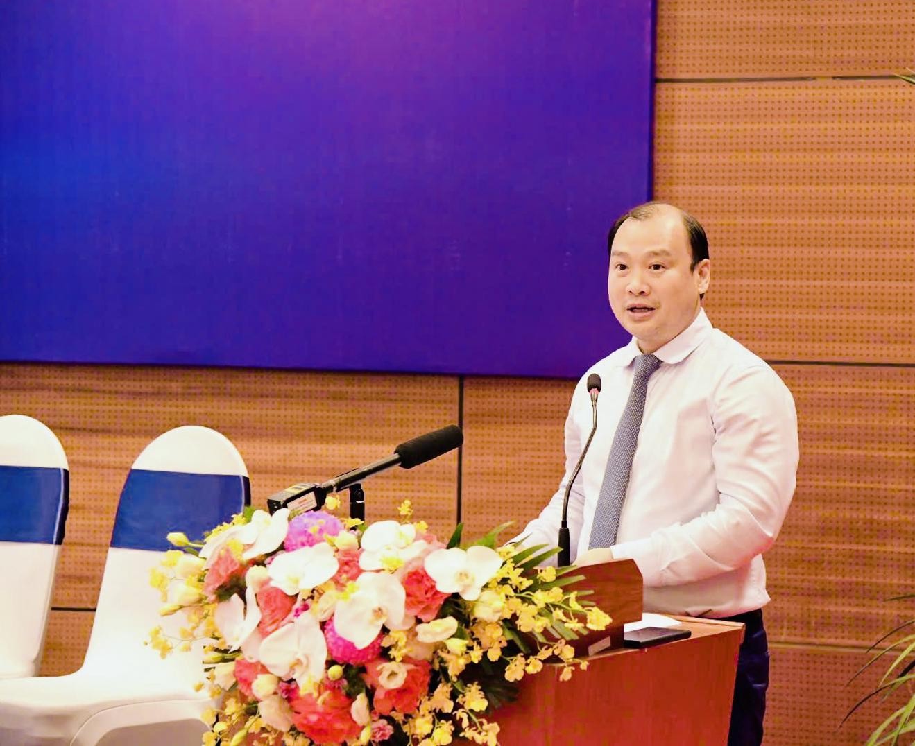 PGS.TS Lê Hải Bình, Thứ trưởng Thường trực Văn hóa, Thể thao và Du lịch. Ảnh: Huy Trần