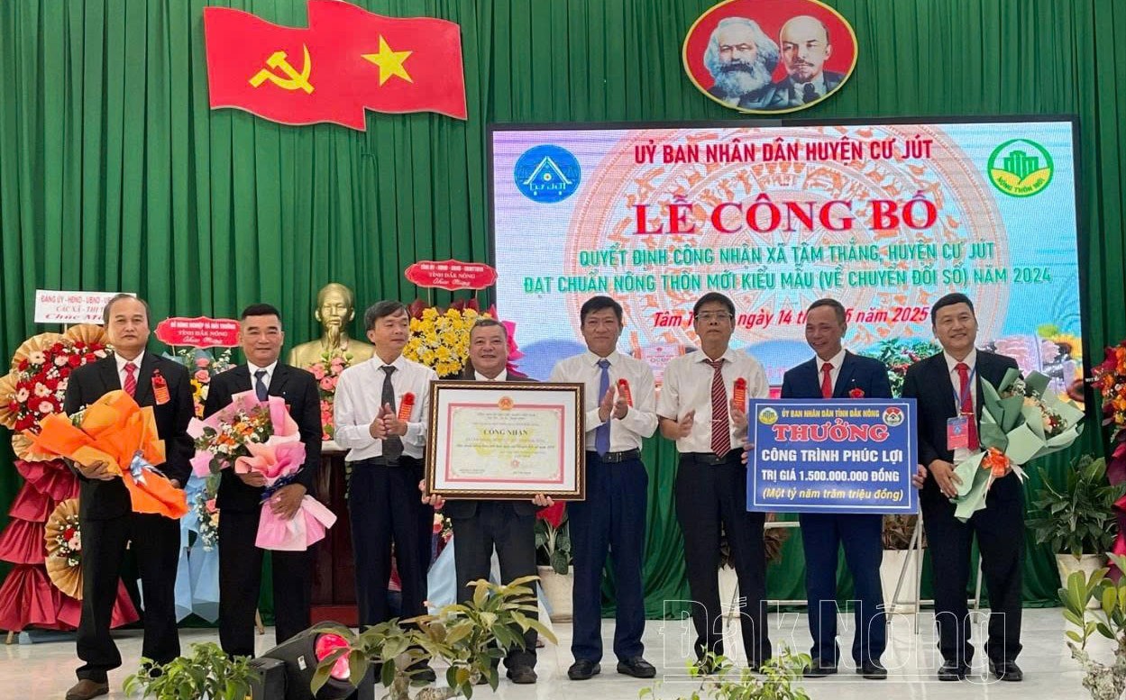 Tâm Thắng – Xã nông thôn mới kiểu mẫu về chuyển đổi số