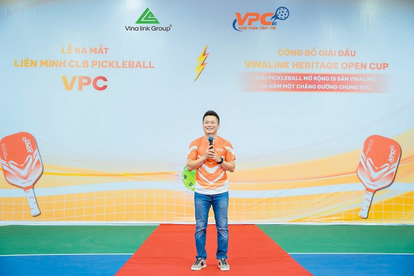 Ra mắt Liên minh CLB Pickleball VPC và giải đấu Vinalink Heritage Open Cup 2025