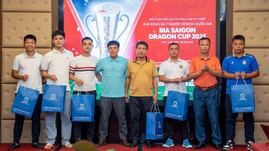 Giải bóng đá 7 người Bia Saigon Dragon Cup 2025 lần đầu tiên khởi tranh tại Thanh Hóa