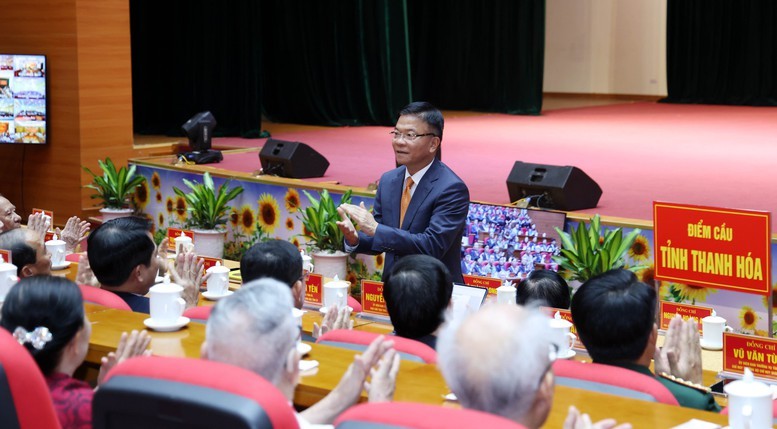 Phó Thủ tướng Lê Thành Long dự lễ công bố tại tỉnh Thanh Hóa - Ảnh: VGP