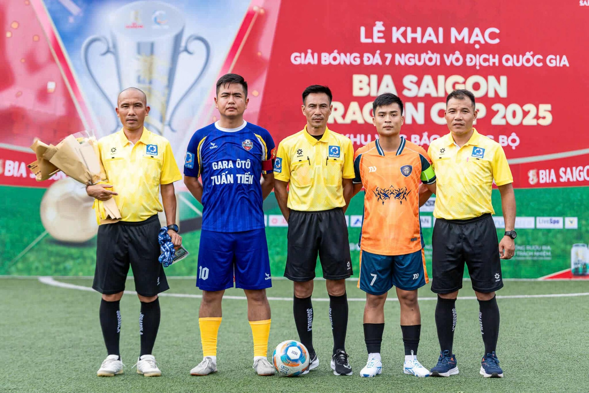Thanh Hóa: Khai mạc Giải bóng đá 7 người Vô địch Quốc gia 2025 – Vòng loại khu vực Bắc Trung Bộ