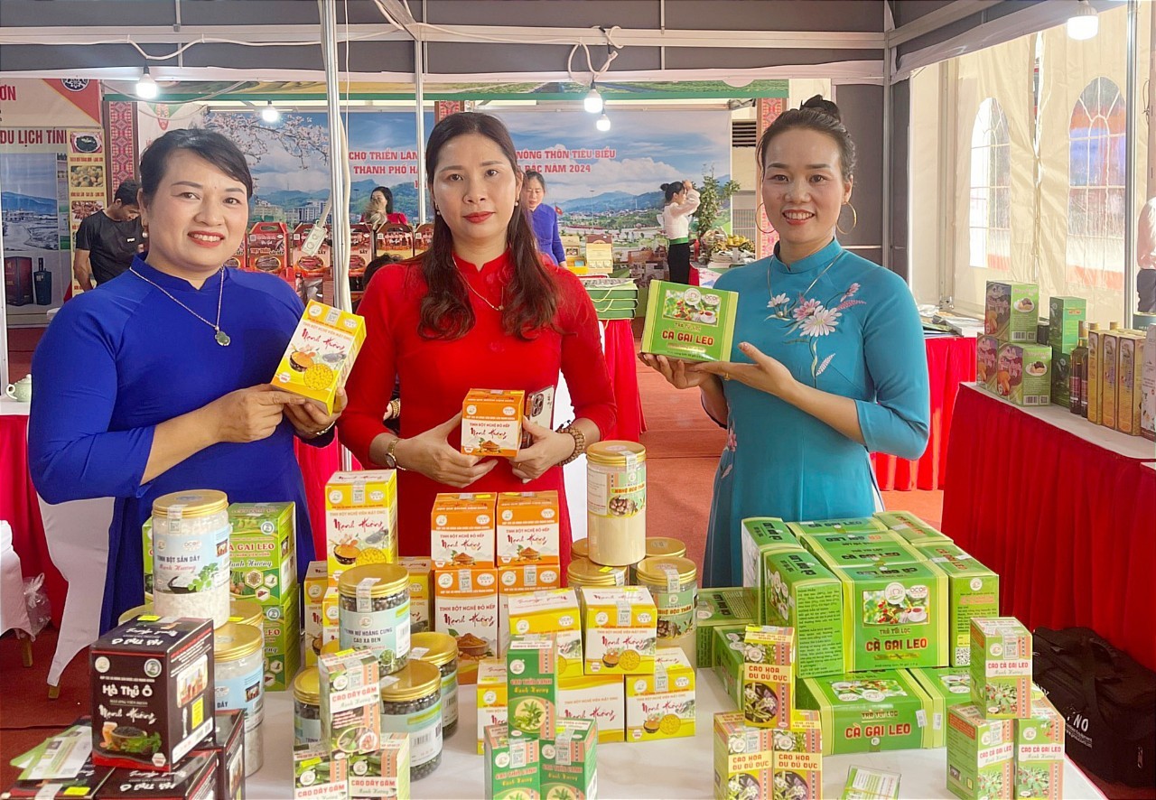 Các sản phẩm OCOP Lào Cai được giới thiệu, quảng bá qua các hoạt động, sự kiện xúc tiến thương mại.