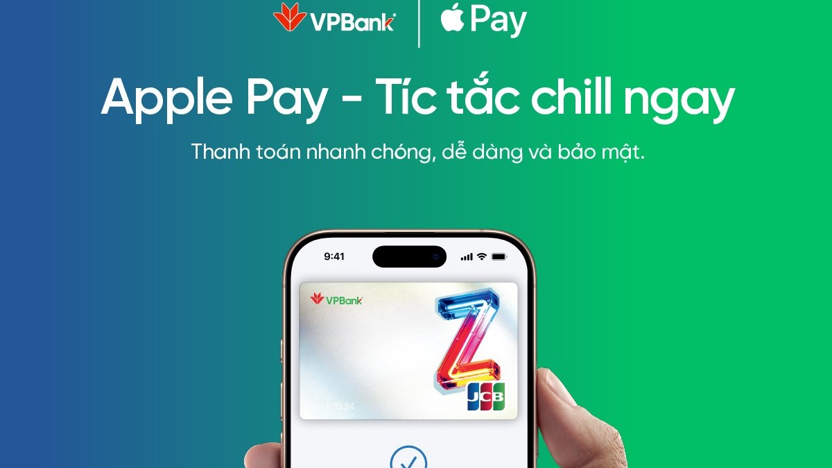 VPBank triển khai Apple Pay cho chủ thẻ VPBank JCB