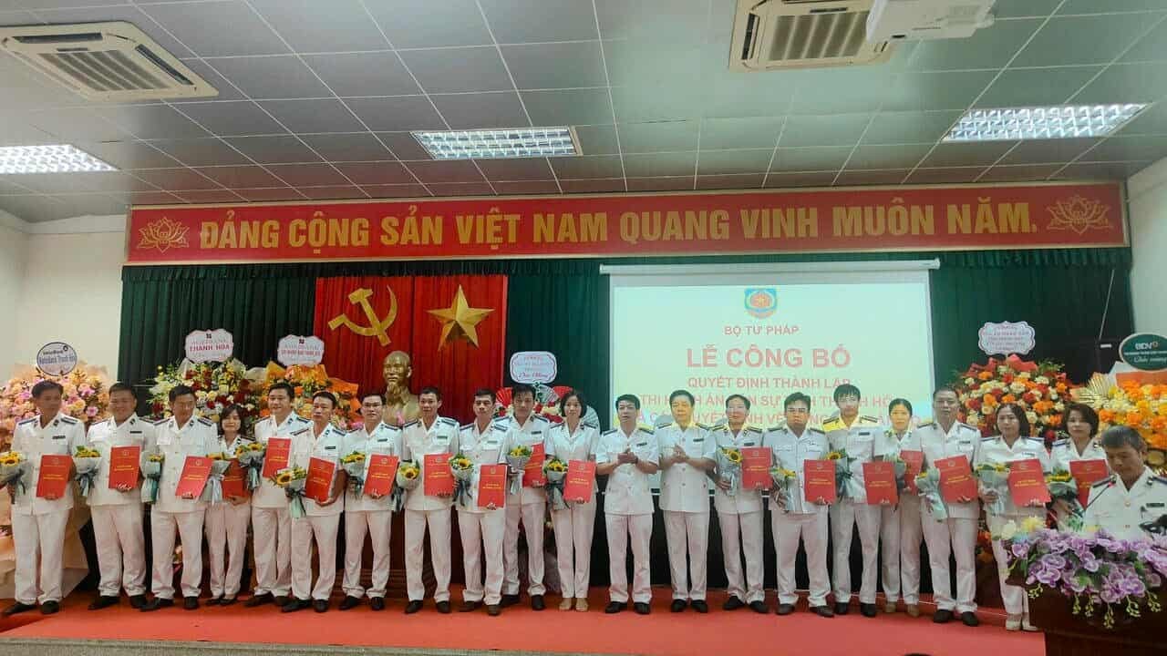 Thanh Hóa thành lập cơ quan Thi hành án dân sự tỉnh, bổ nhiệm nhân sự chủ chốt
