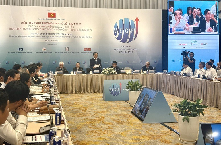 Diễn đàn Tăng trưởng Kinh tế Việt Nam 2025 (Vietnam Economic Growth Forum – VEGF) - Ảnh: VGP