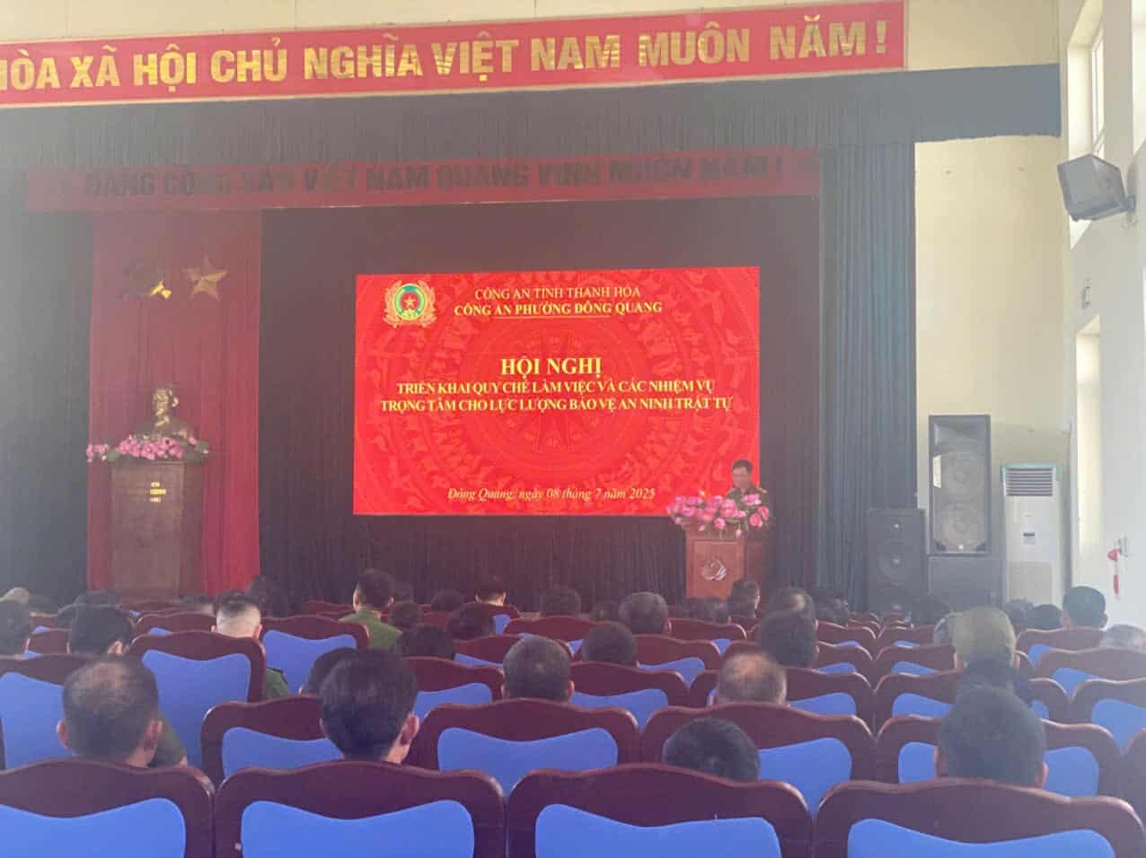 Thanh Hóa: Công an phường Đông Quang kiến tạo “thương hiệu an ninh cơ sở kiểu mẫu” từ nền tảng tổ chức mới