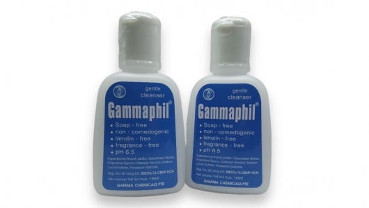 Đình chỉ, thu hồi toàn quốc lô sữa rửa mặt Gammaphil chứa chất không khai báo