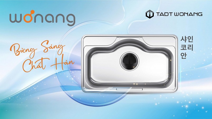 Tân Á Đại Thành & Wonang ra mắt liên doanh chiến lược tại Việt Nam: Mang chuẩn mực chậu rửa Hàn Quốc đến gian bếp Việt