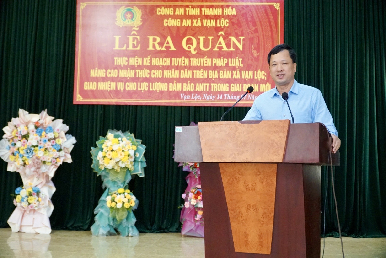 Thanh Hóa: Công an xã Vạn Lộc ra quân tuyên truyền pháp luật, lan tỏa ý thức chấp hành và củng cố “thế trận lòng dân”