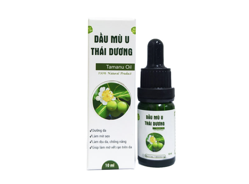 Một lô sản phẩm Dầu mù u Thái Dương bị phát hiện không đạt chuẩn chất lượng.