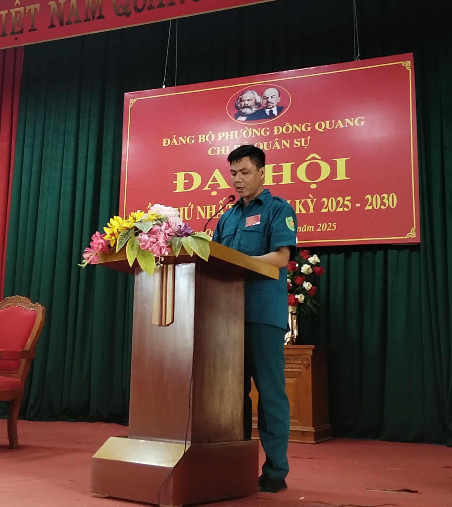 Thanh Hóa: Phường Đông Quang đặt nền móng xây dựng chi bộ quân sự chính quy, hiện đại