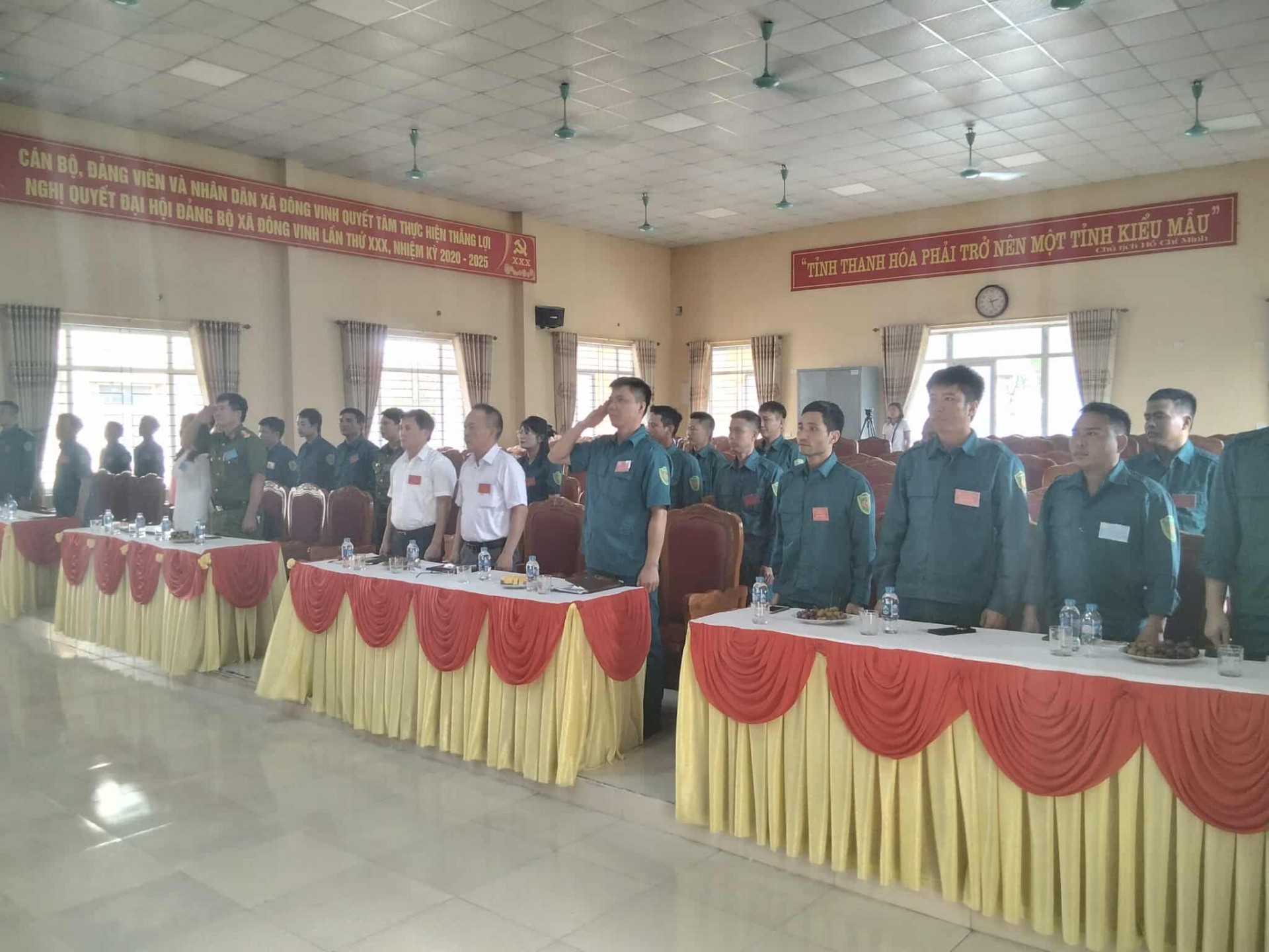 Thanh Hóa: Phường Đông Quang đặt nền móng xây dựng chi bộ quân sự chính quy, hiện đại