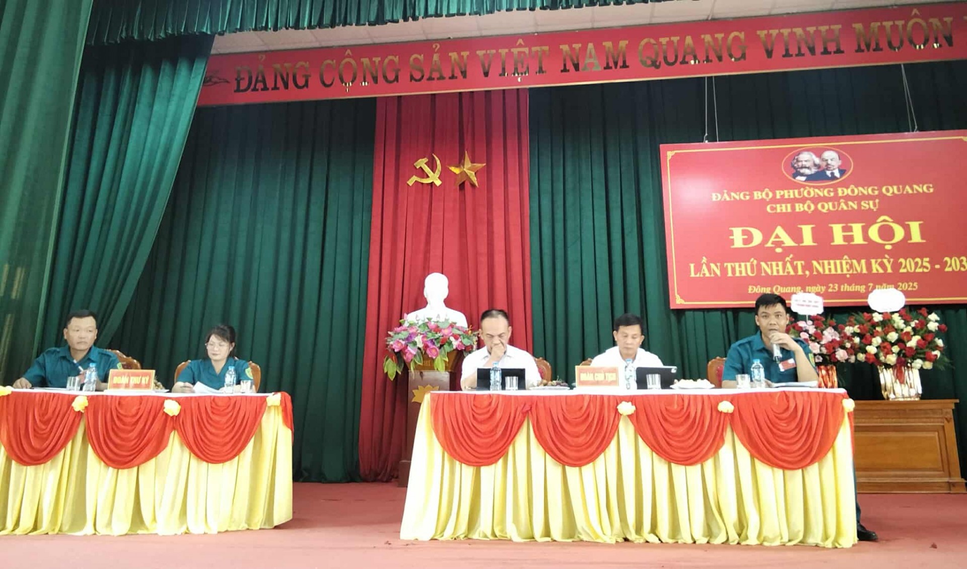 Thanh Hóa: Phường Đông Quang đặt nền móng xây dựng chi bộ quân sự chính quy, hiện đại