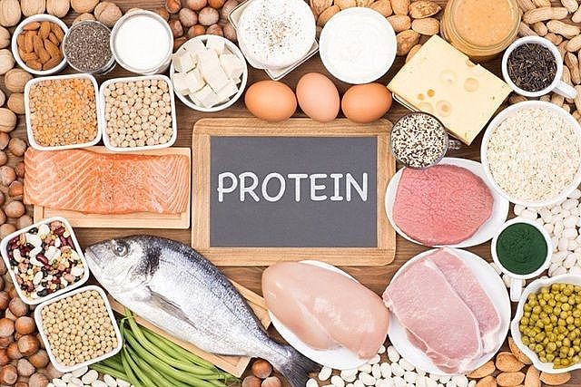 Các nguồn protein tốt cho tim mạch.