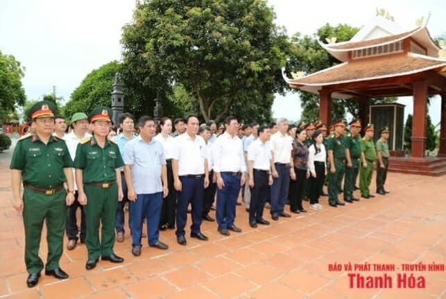 Thanh Hóa: Tri ân trên dải đất anh hùng - Dâng hương tại Nghệ An, Hà Tĩnh, Quảng Trị
