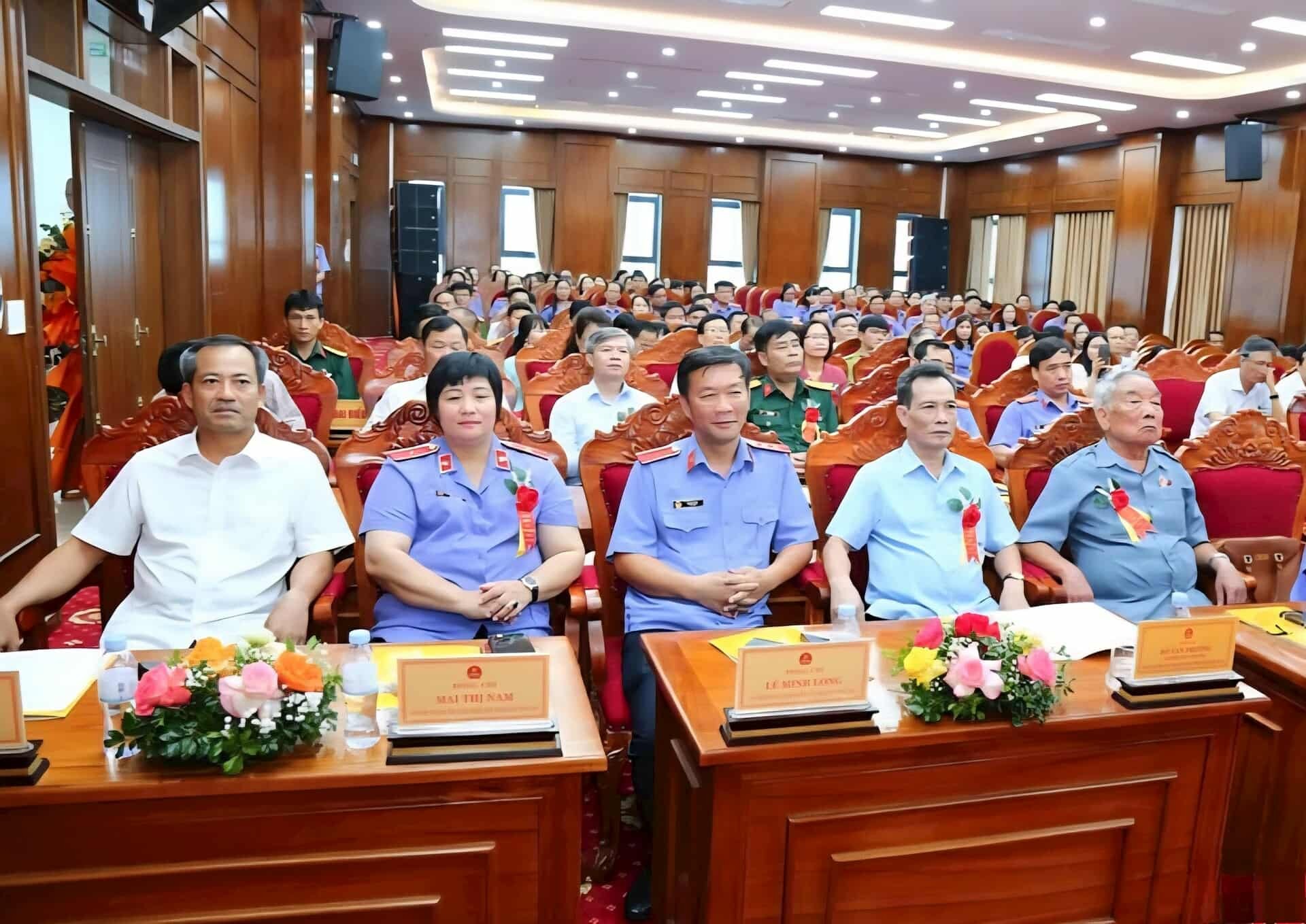 VKSND tỉnh Thanh Hóa góp phần viết nên trang sử 65 năm thành lập Ngành Kiểm sát Nhân dân