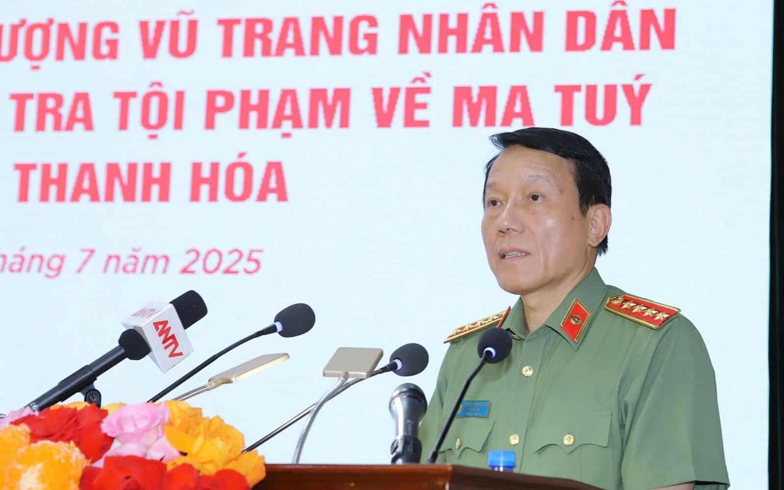 Phòng Cảnh sát điều tra tội phạm về ma túy Công an Thanh Hóa đón nhận danh hiệu Anh hùng Lực lượng vũ trang
