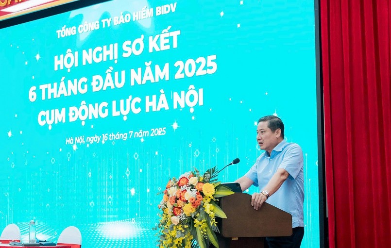 Chủ tịch Hội đồng Quản trị BIC Trần Hoài An chỉ đạo tại các Hội nghị sơ kết.