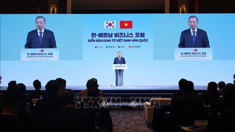 Diễn đàn kinh tế Việt Nam - Hàn Quốc: Nâng tầm hợp tác chuỗi sản xuất trong kỷ nguyên mới