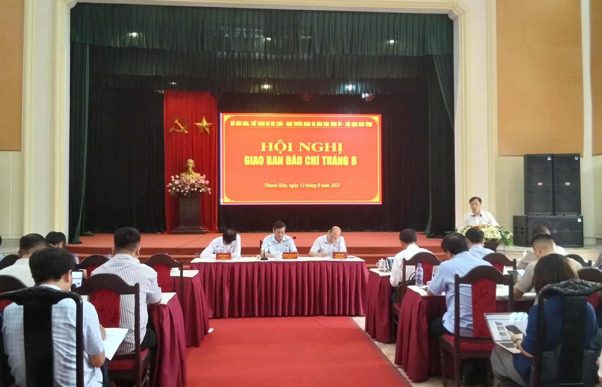 Thanh Hóa: Hội nghị giao ban báo chí “thông tin kịp thời, toàn diện, bám sát nhiệm vụ chính trị”