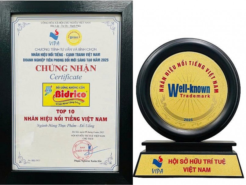 BIDRICO – Hành trình 33 năm và dấu ấn trong top 10 nhãn hiệu cạnh tranh Việt Nam