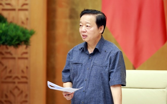 Phó thủ tướng Trần Hồng Hà yêu cầu áp dụng bảng giá đất thống nhất cho cả nước  ẢNH: VGP