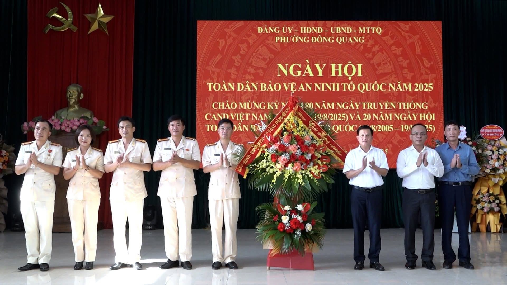 Phường Đông Quang (Thanh Hóa): Điểm sáng trong phong trào Toàn dân bảo vệ an ninh Tổ quốc