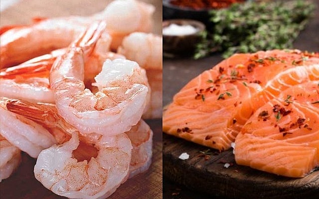 Việc kết hợp cả cá và tôm trong thực đơn hàng ngày tạo ra một sự cân bằng hoàn hảo.