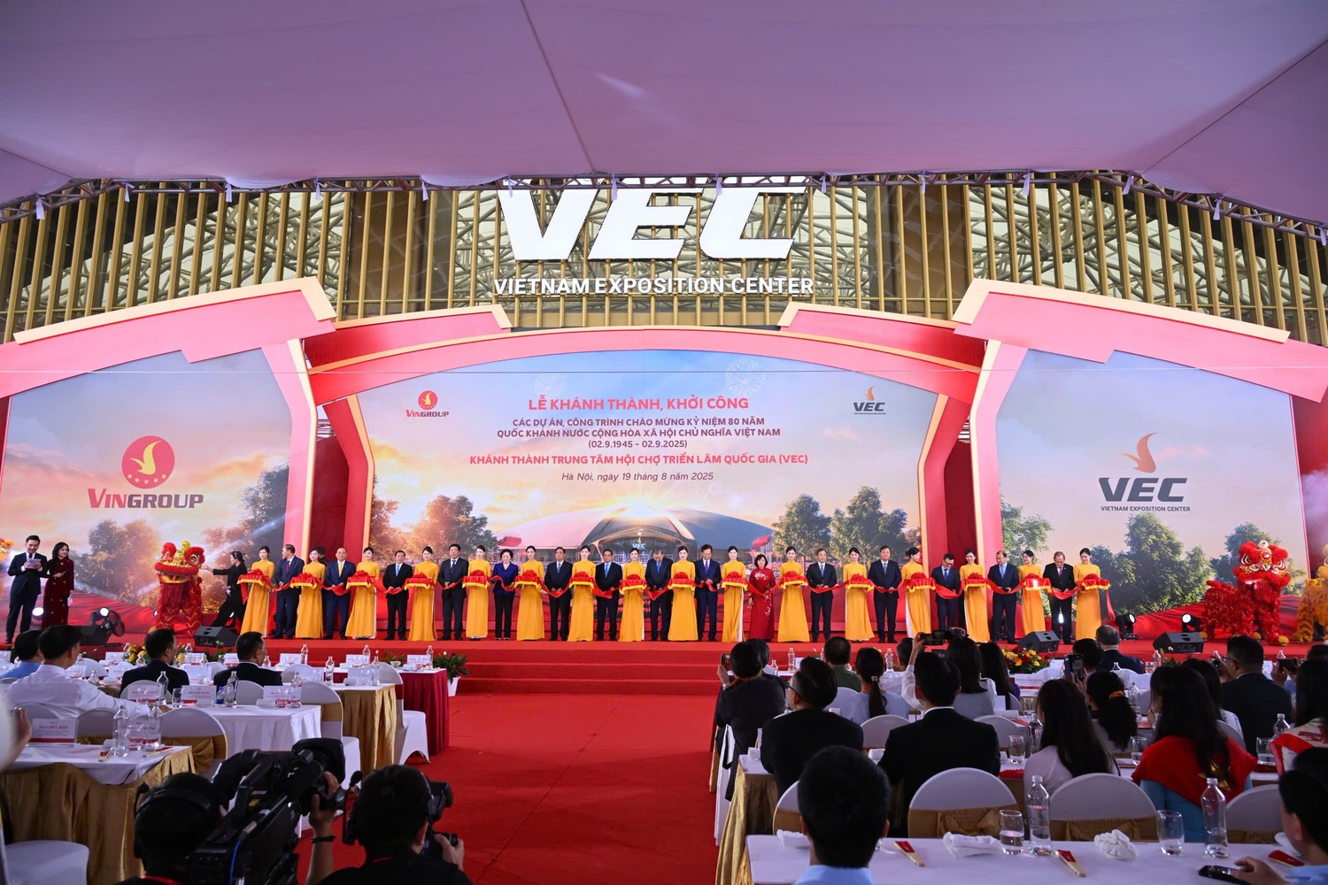 Đồng loạt khởi công, khánh thành 250 công trình tiêu biểu trên cả nước chào mừng Cách mạng tháng Tám và Quốc khánh 2/9