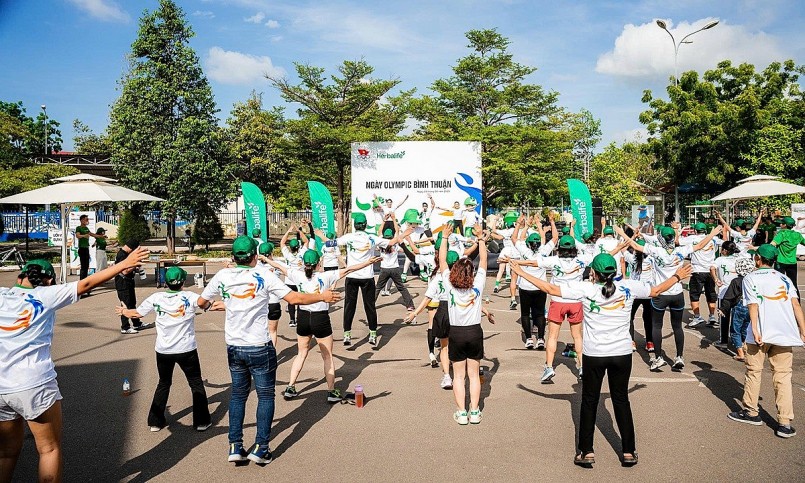 Herbalife Việt Nam đồng hành cùng chuỗi Ngày Olympic trên toàn quốc để khuyến khích lối sống năng động lành mạnh trong cộng đồng