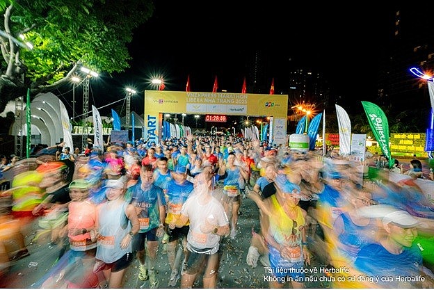 Herbalife Việt Nam đồng hành cùng giải chạy VnExpress Marathon Nha Trang năm thứ tư liên tiếp