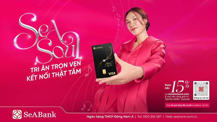 SeABank và Mỹ Tâm: Khi những tâm hồn đồng điệu gặp gỡ và tạo nên hành trình tài chính “thật Tâm”