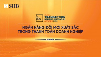 SHB được The Digital Banker vinh danh 