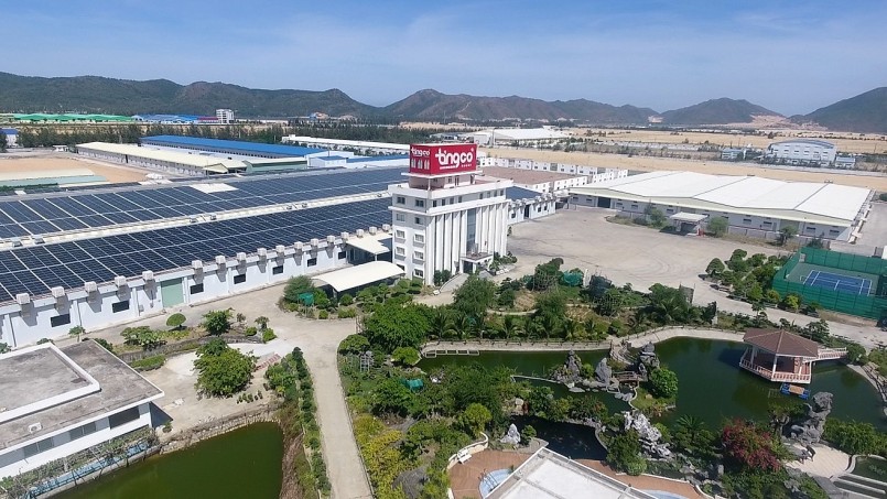 Nhà máy Tingco Bình Định diện tích hơn 13.5 hecta