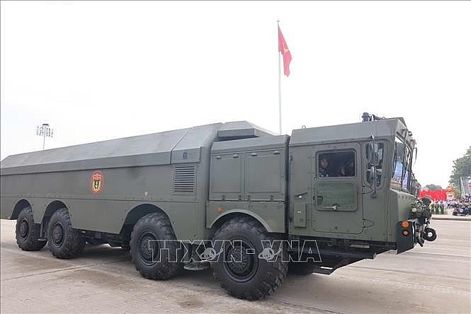 Tổ hợp tên lửa Bastion-P, một trong những hệ thống tên lửa phòng thủ bờ biển cơ động hiện đại trên thế giới. Ảnh: TTXVN