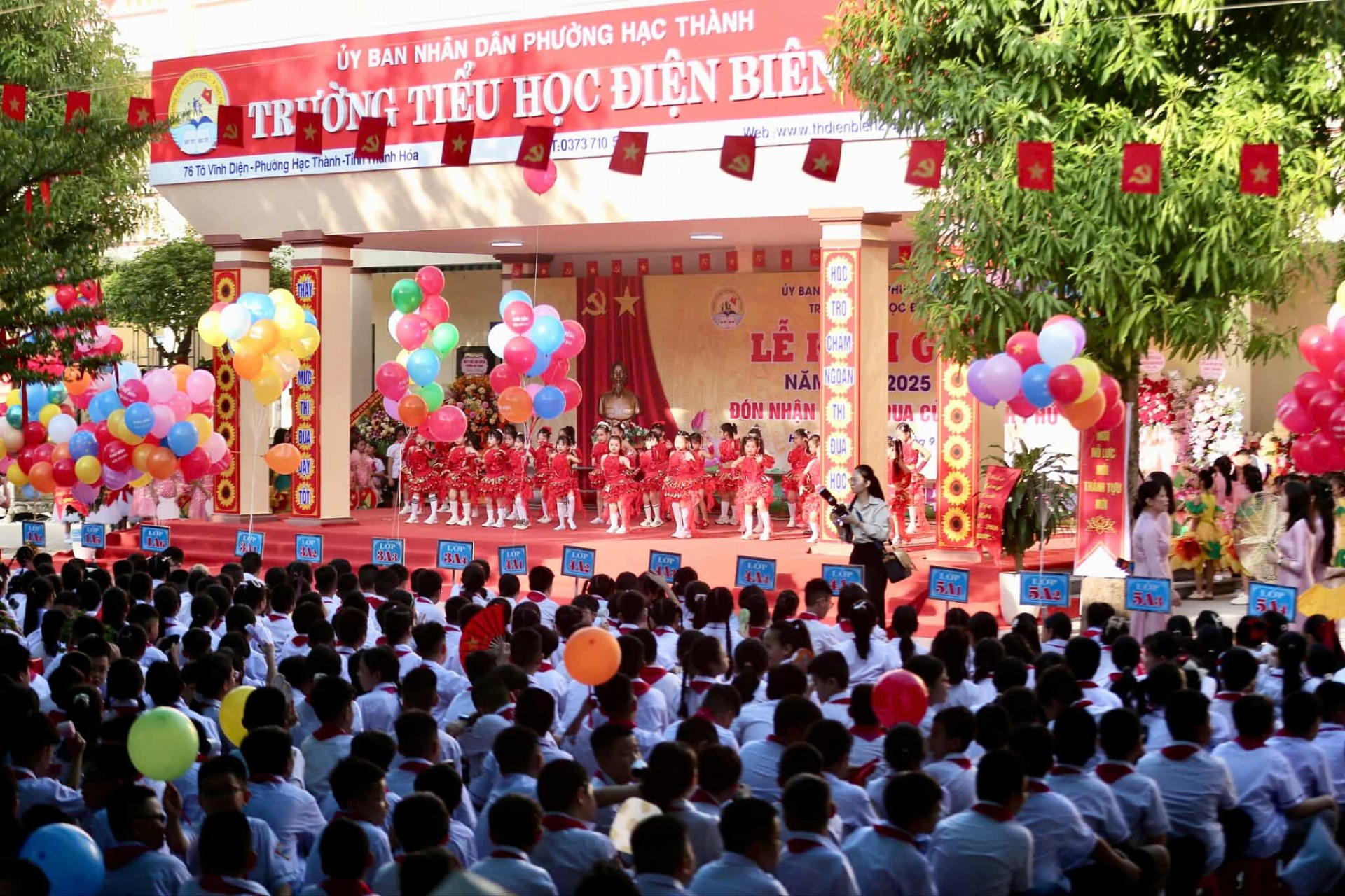Thanh Hóa tưng bừng khai giảng năm học mới, hòa chung khí thế kỷ niệm 80 năm truyền thống ngành giáo dục
