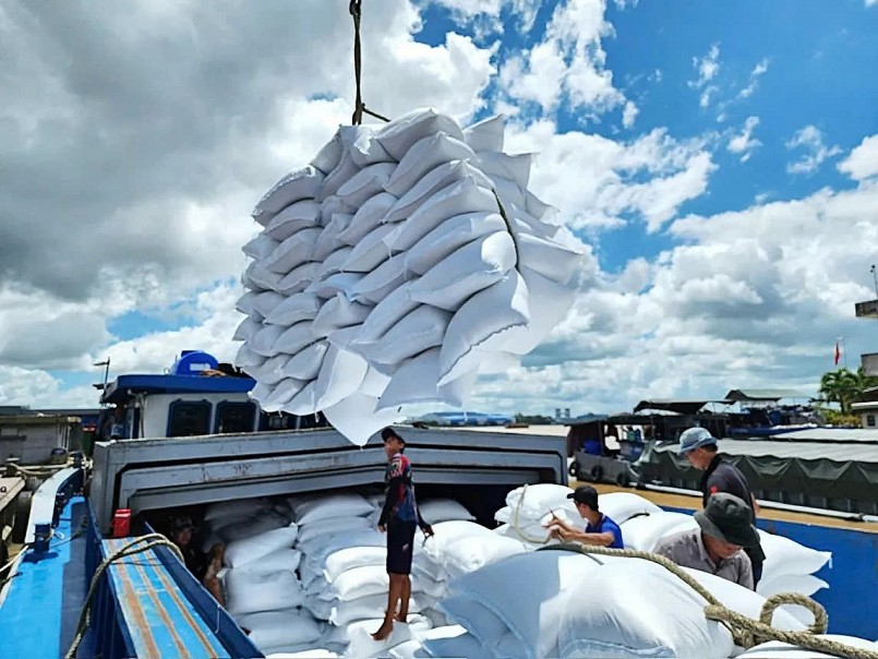 Xuất khẩu gạo 8 tháng năm 2025 đạt 3,17 tỷ USD. 