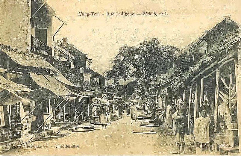 Phố Hiến xưa. Ảnh tư liệu