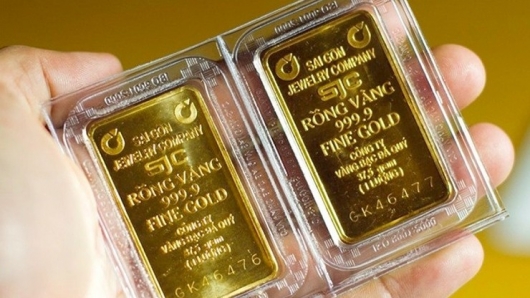 Giá vàng SJC và vàng nhẫn đồng loạt giảm