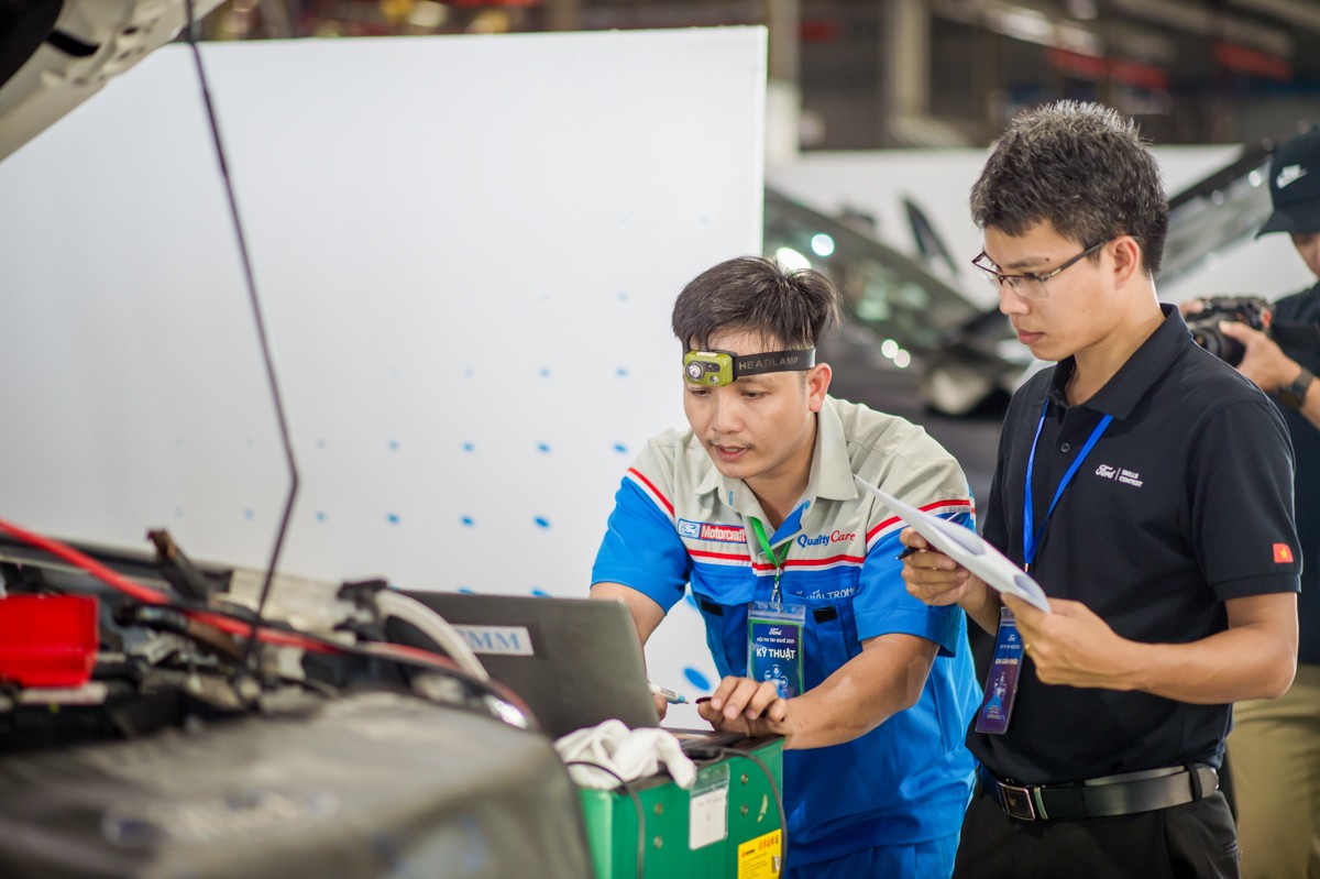 Ford Việt Nam nâng tầm chất lượng dịch vụ qua Hội thi Tay nghề toàn quốc 2025