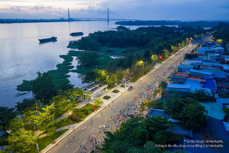 Herbalife Việt Nam đồng hành cùng giải chạy VnExpress Marathon Cần Thơ 2025