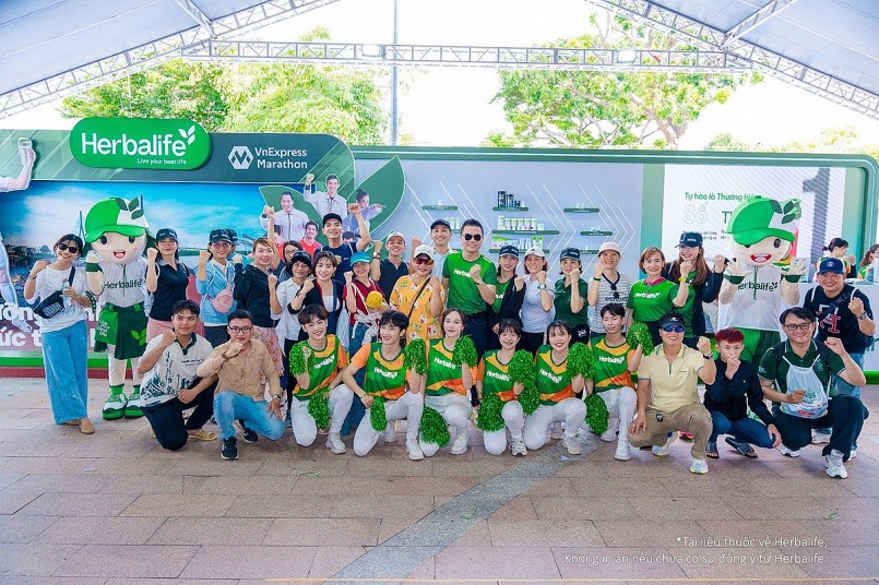 Herbalife Việt Nam đồng hành cùng giải chạy VnExpress Marathon Cần Thơ 2025