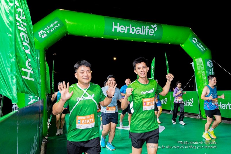 Herbalife Việt Nam đồng hành cùng giải chạy VnExpress Marathon Cần Thơ 2025