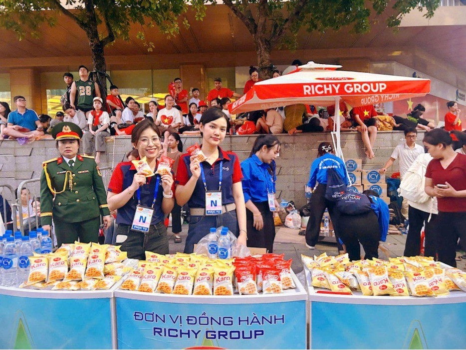 Richy tăng hạng mạnh mẽ trong Top 10 Công ty thực phẩm uy tín 2025